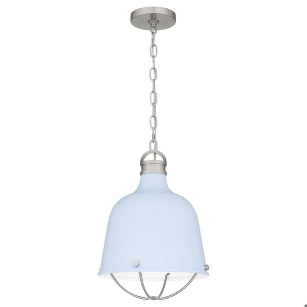 Quoizel Adlington 1-Light Brushed Nickel Mini Pendant QPP5345BN - main